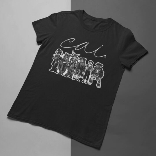 Camiseta Carnaval Cai Negra