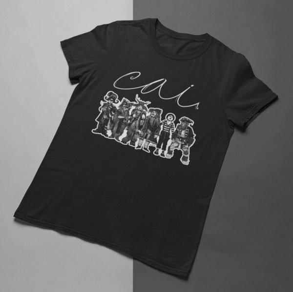 Camiseta Carnaval Cai Negra