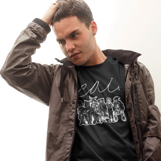 Camiseta Carnaval Cai Negra