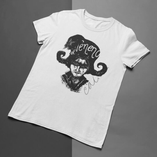 Camiseta capitán veneno blanca