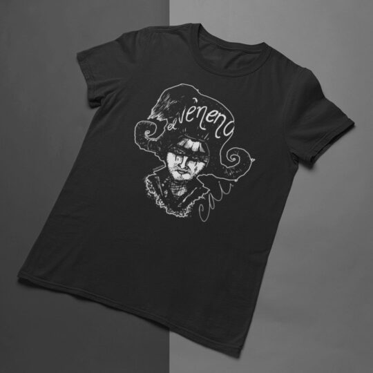 Camiseta capitan veneno negra