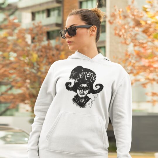 Sudadera Capitan Veneno blanca