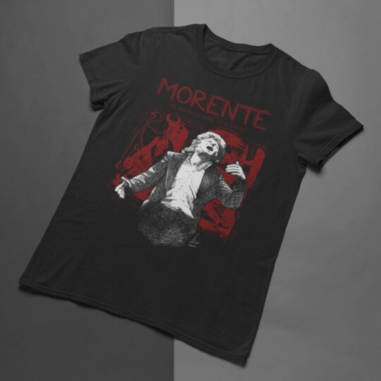 Camiseta morente negra