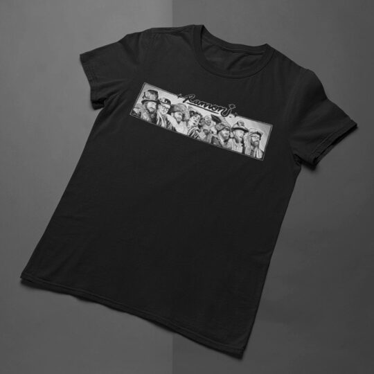 Camiseta Carnaval Ramoni Negra/Azul
