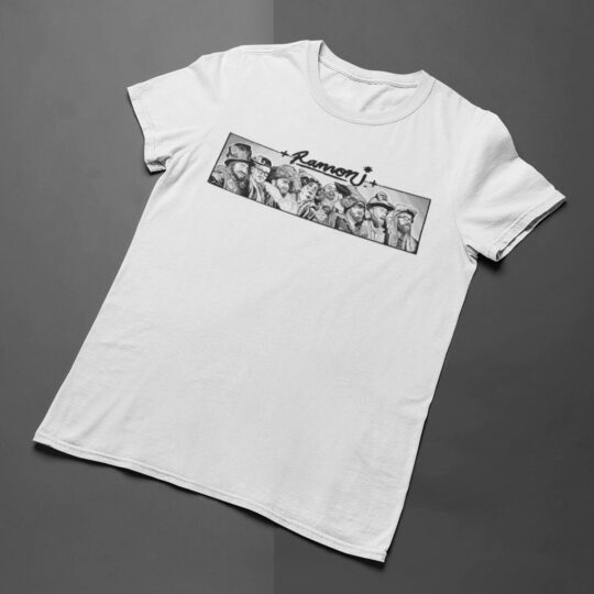 Camiseta Carnaval Ramoni Blanca/Gris